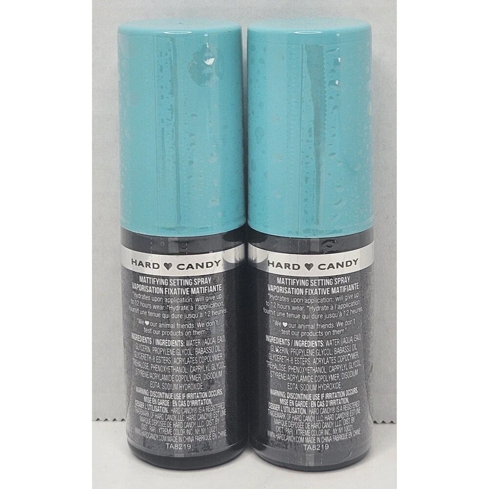 Hard Candy Sheer Envy Matte 12H Mattifying Makeup Setting Spray Travel Size Lot